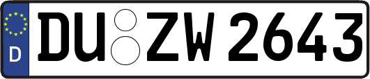 DU-ZW2643