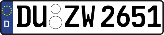 DU-ZW2651