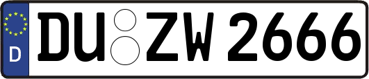 DU-ZW2666