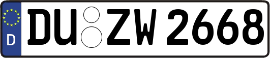 DU-ZW2668