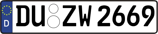 DU-ZW2669