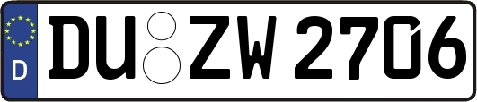 DU-ZW2706