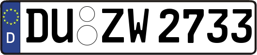 DU-ZW2733