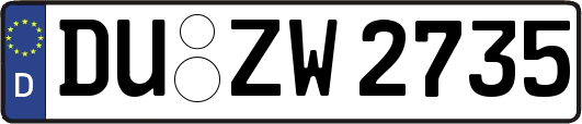 DU-ZW2735