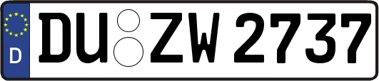 DU-ZW2737