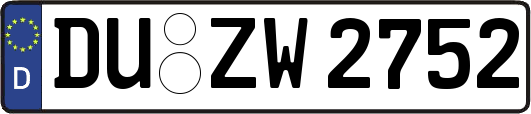 DU-ZW2752