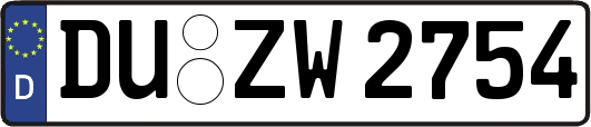 DU-ZW2754