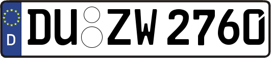 DU-ZW2760