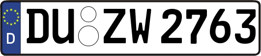 DU-ZW2763