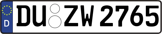 DU-ZW2765