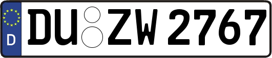 DU-ZW2767