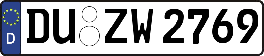 DU-ZW2769