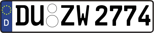 DU-ZW2774