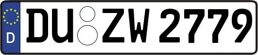 DU-ZW2779