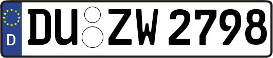 DU-ZW2798