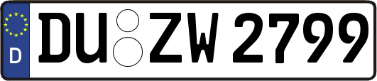 DU-ZW2799