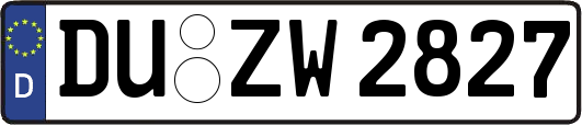DU-ZW2827
