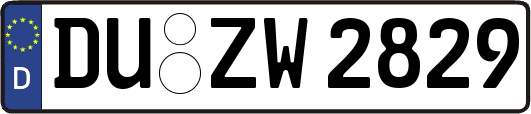 DU-ZW2829