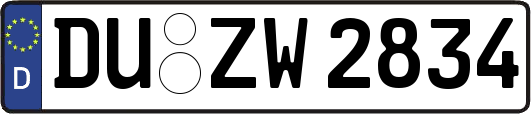 DU-ZW2834