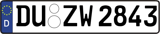 DU-ZW2843