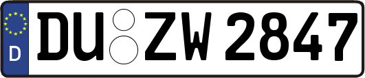 DU-ZW2847