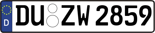 DU-ZW2859