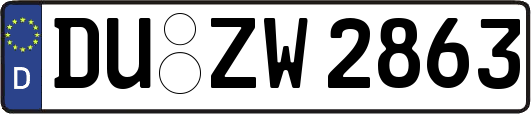 DU-ZW2863