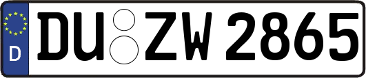 DU-ZW2865