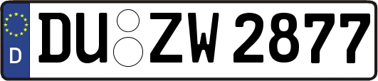DU-ZW2877