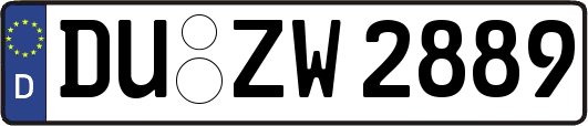 DU-ZW2889