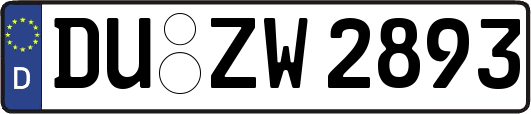 DU-ZW2893