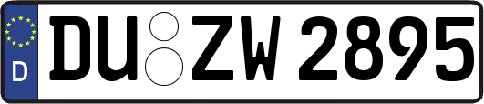 DU-ZW2895
