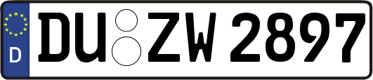 DU-ZW2897