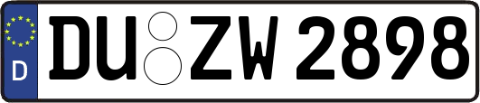 DU-ZW2898