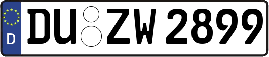 DU-ZW2899