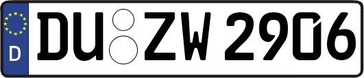 DU-ZW2906