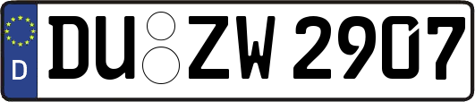 DU-ZW2907
