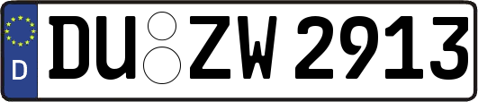 DU-ZW2913
