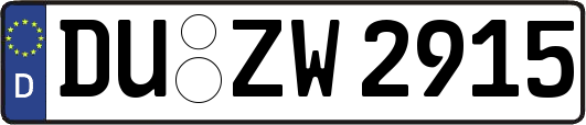 DU-ZW2915