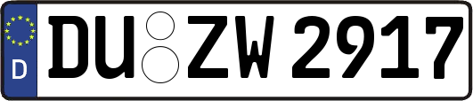 DU-ZW2917