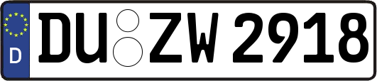 DU-ZW2918