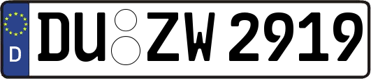 DU-ZW2919