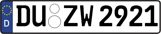DU-ZW2921