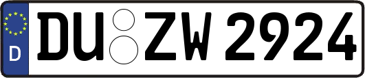 DU-ZW2924