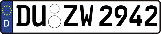 DU-ZW2942