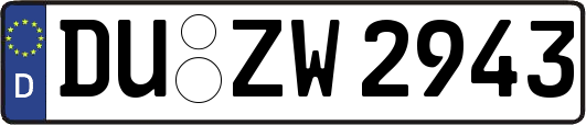 DU-ZW2943