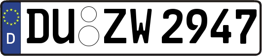 DU-ZW2947
