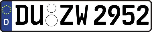 DU-ZW2952