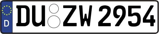 DU-ZW2954