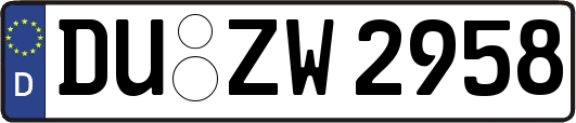 DU-ZW2958